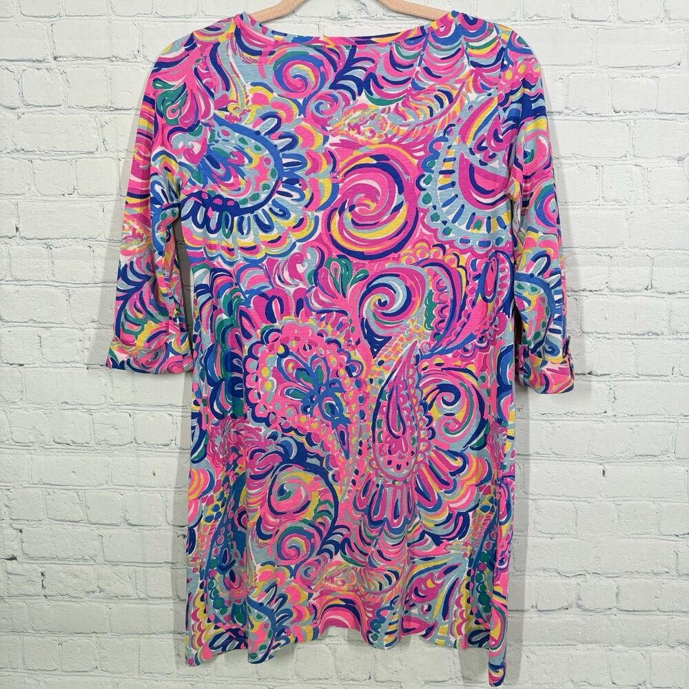 Lilly Pulitzer Girls Mini Sophie Dress Large 14-16 UPF 50 Resort Preppy - Picture 3 of 14